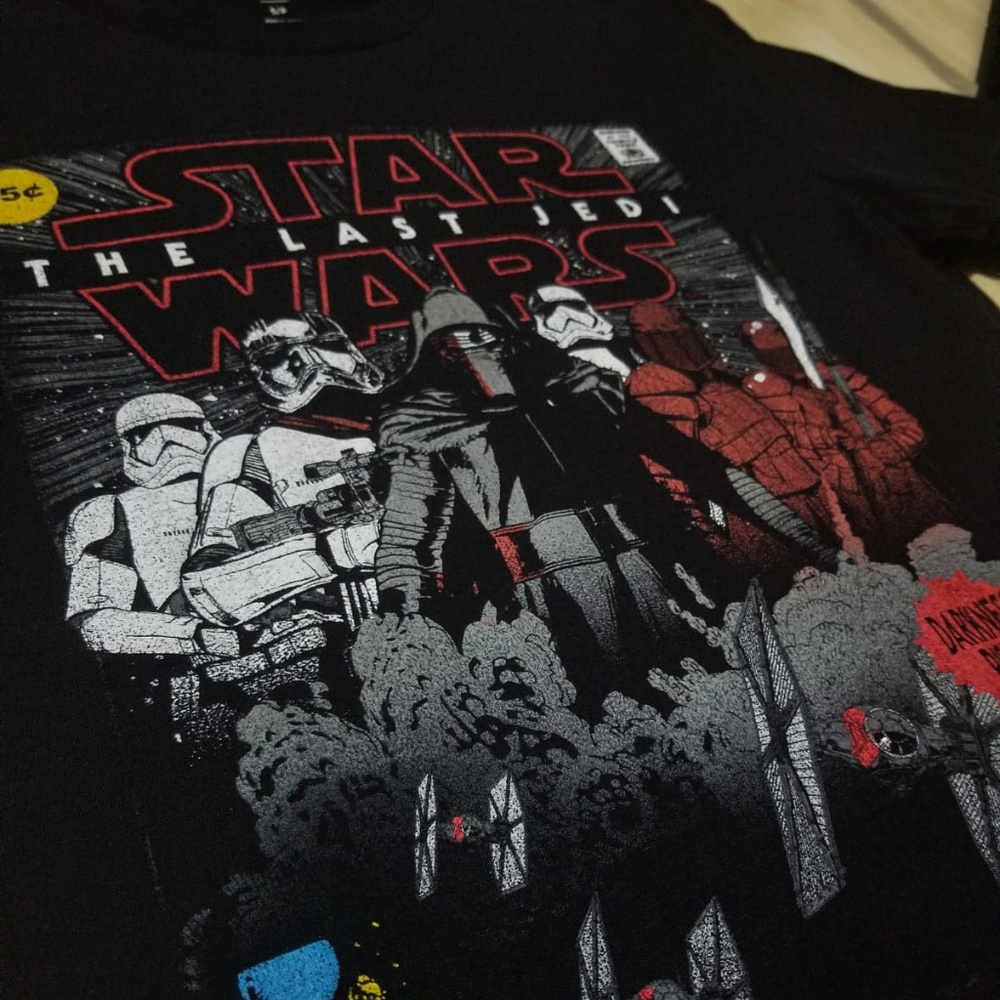 Star Wars The Last Jedi black T-shirt by Old Navy